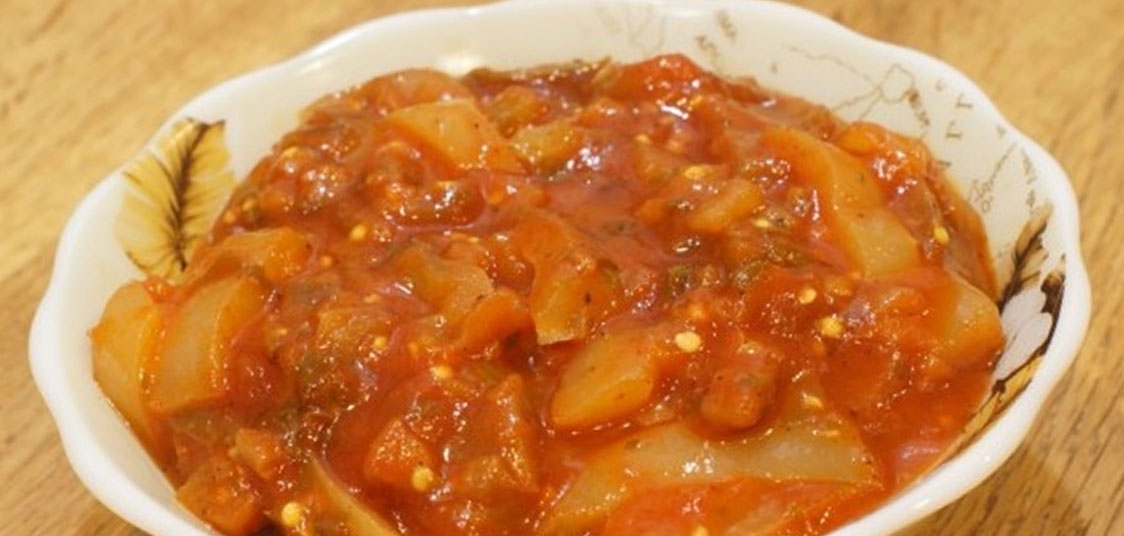 Рецепт соте из баклажанов и помидоров